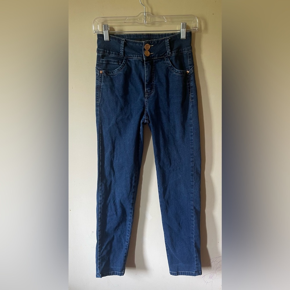 Pioner Womens skinny leg stretch Jeans sz 30